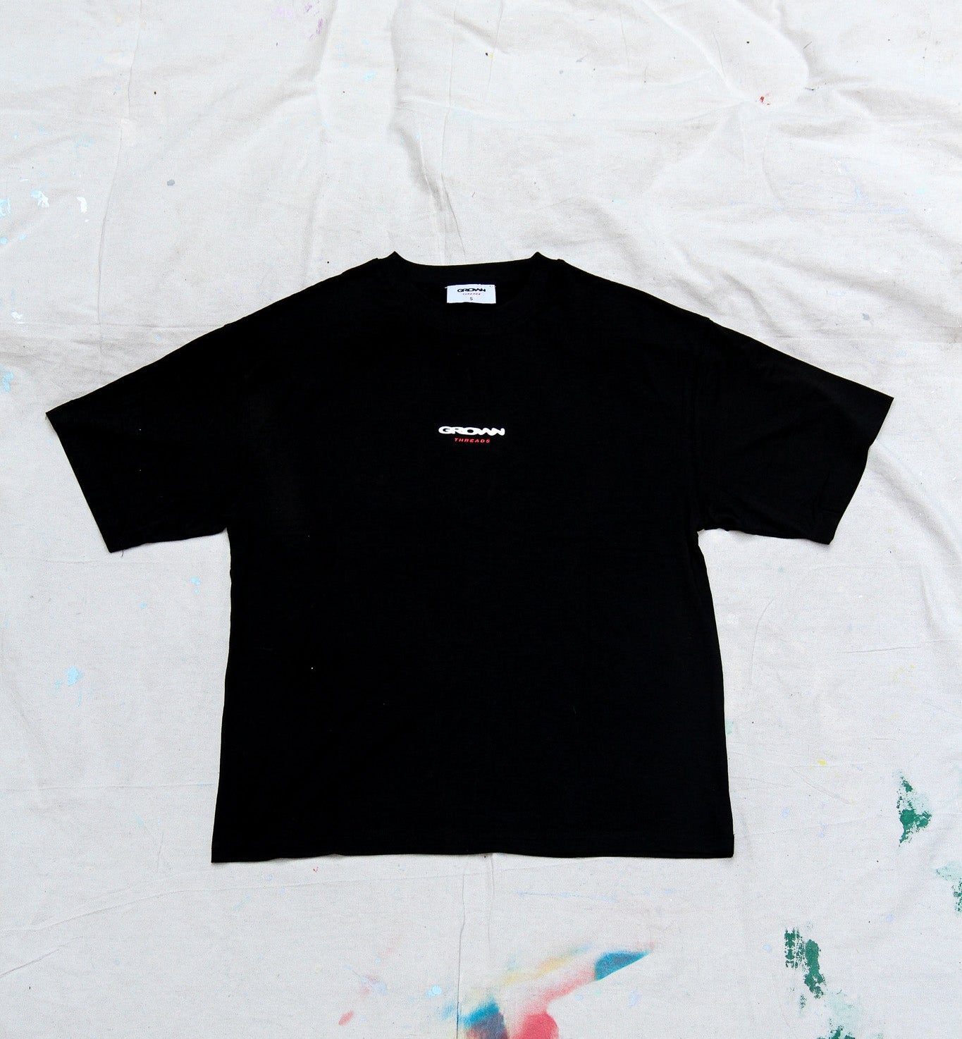 Bamboo Oversized Tshirt BLACK