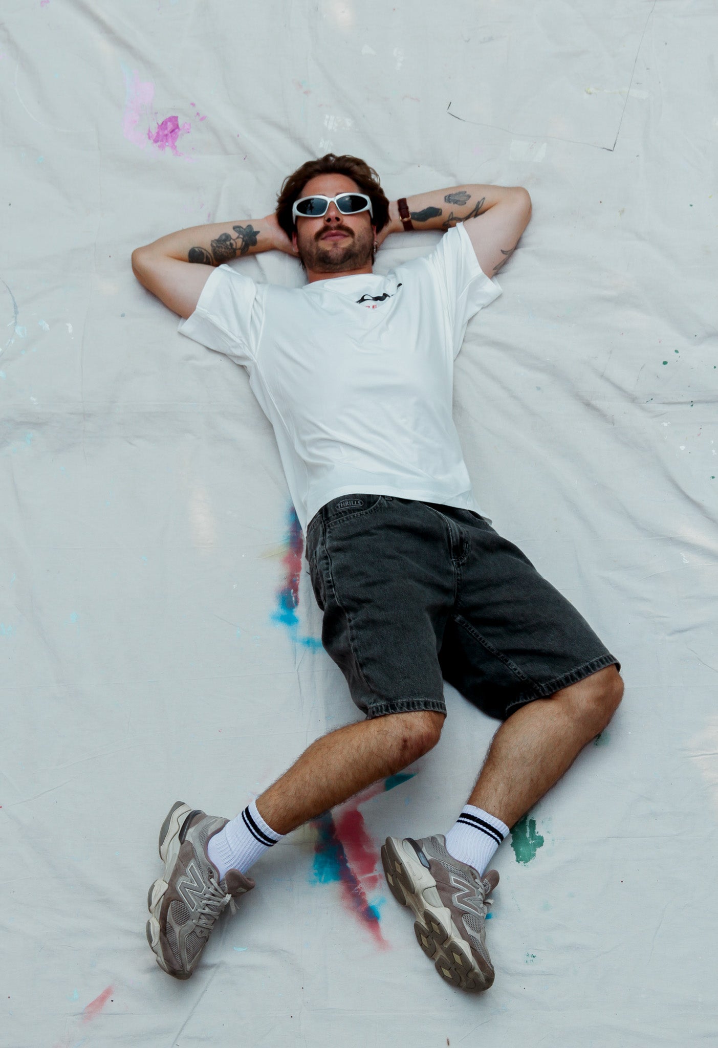 Bamboo Oversized Tshirt WHITE