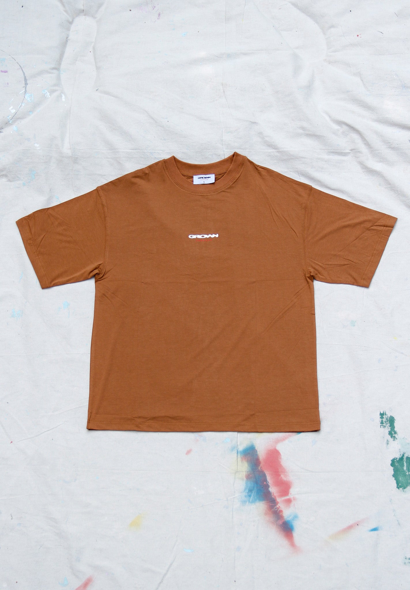 Bamboo Oversized Tshirt BROWN